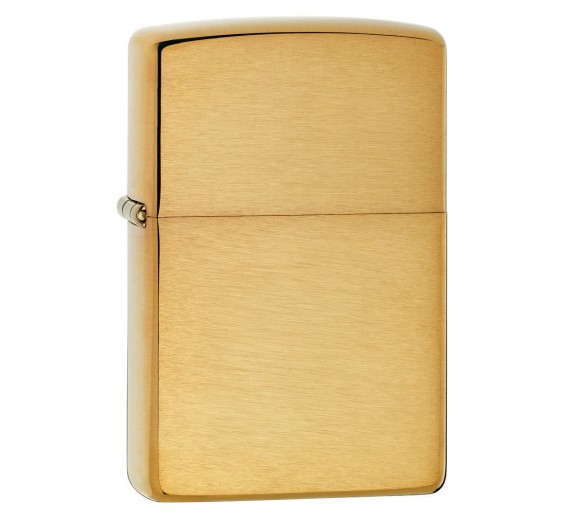 Zippo Brushed Brass 204B