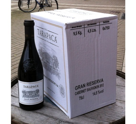 Vingave 6 flasker Tarapaca Grand reserva C.S.