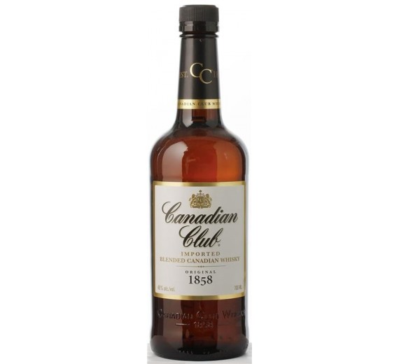 Canadian Club blended canadian whisky