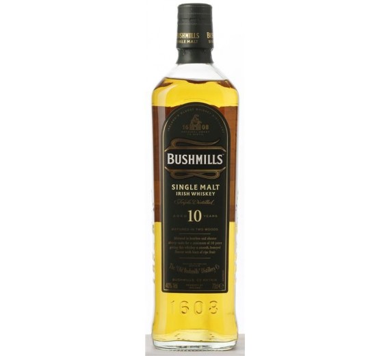 Bushmills Single Malt 10 år Irish whiskey